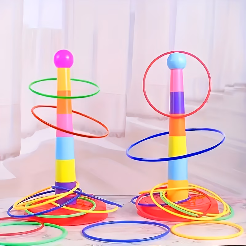 Jeu de lancer d'anneaux - 14 pièces